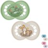 Залъгалка MAM Original Pure Soother 16m+, със стерилизираща кутия, 2бр.
