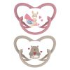 Залъгалки NIP Butterfly, 0-32 месеца, 2 бр., каучук