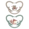 Залъгалки NIP Butterfly, 0-32 месеца, 2 бр., силикон