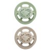 Залъгалки NIP Cherry Green, 2 бр., 0-12 м.
