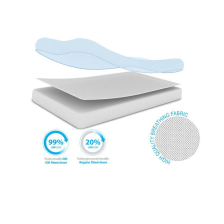 Чаршаф с ластик дишащ Baby Matex Oxi 60x120 cm 0337