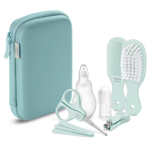 Комплект Грижа за бебето Philips AVENT SCH401/00 с 9 принадлежности за хигиената и здравето на бебето в красив несесер