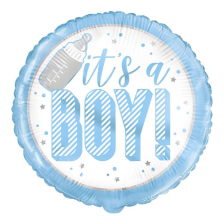 Фолиев балон Unique “It`s a Boy“ 45 см.