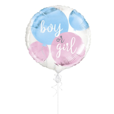 Фолиев балон Unique “Boy or Girl“ 45 см.
