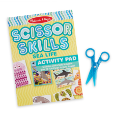 Комплект Melissa&Doug за изрязване морски животни 32007