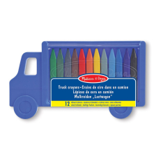 Пастели камион 12 бр. Melissa and Doug 14159