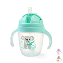 Неразливаща се чаша BabyOno Be Active Sippy Cup, със сламка, 240 мл.