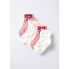 4650001 PK 5 GIRL SH MULTICOLOR