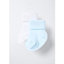 4653882 2PK SOCKS KN LIGHT BLUE T.U.