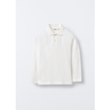 4657171 POLO LONG SL BRIGHT WHITE