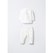 4654033 SET VELOUR B OFF WHITE