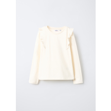 4656250 T-SHIRT L/S OFF WHITE