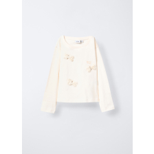 4665862 T-SHIRT LS OFF WHITE