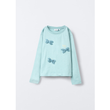 4665875 T-SHIRT LS LIGHT BLUE