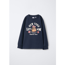 4664885 T-SHIRT 2/3 DARK BLUE