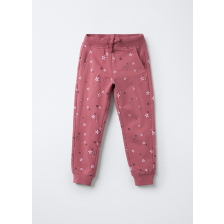 4665954 TROUSER AOP DARK PINK