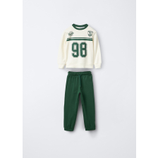 4657122 JOGGING 2 CO BIANCO/VERDE