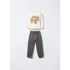 4657128 JOGGING 2 CO GRIGIO/BIANC