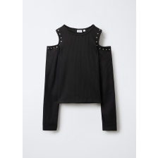 4665607 T-SHIRT RIB BLACK BEAUTY