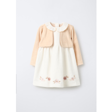 4653407 DRESS VELOUR OFF WHITE
