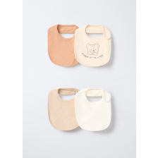 4664342 4PK BIBS TER BEIGE T.U.