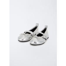4669652 GIRL SHOES SILVER GRAY