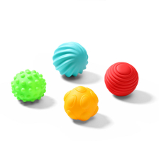 Комплект сензорни играчки за бебе BabyOno Have Fun, 4 бр., 1529