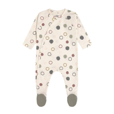 Бебешки гащеризон Lassig Cosy Color Wear с копчета, 0-6 месеца