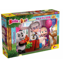 Пъзел Lisciani Masha and The Bear MAXI FLOOR Чудесен ден 60 ч. 