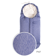 Чувалче за количка и стол за кола Baby Matex PLUTO jeans син 0301