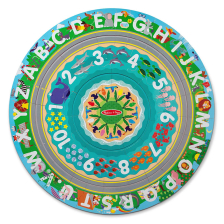 Детски пъзел за земя Melissa and Doug Round the Shore с превозни средства, 48 части