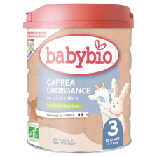 Адаптирано козе мляко Babybio - Caprea 3 10-36 м. 800гр