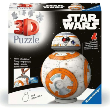 3D пъзел Ravensburger Star Wars BB-8, 99 ч.