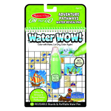 Книжка за оцветяване с вода - Приключения Melissa and Doug 40174