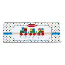 Дървен шарен влак Melissa and Doug 40544