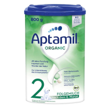 Преходно мляко Aptamil - Organic 2, 6-12 месеца 800 грама