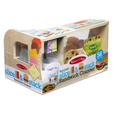 Игрален дървен комплект за сандвичи Melissa and Doug 41650