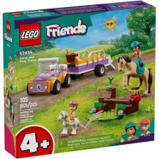 Конструктор LEGO Friends Ремарке за коне и понита, 42634 