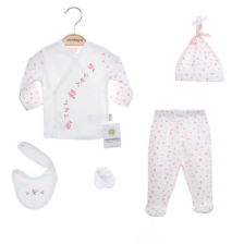 Комплект за новородено CICCIM BABY Цветя 5 ч. 4433