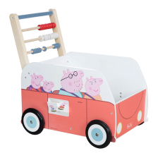 Проходилка за бутане Roba Push & Motor Skills Bus Peppa Pig