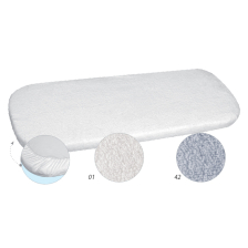 Хавлиен чаршаф против изпотяване за количка 90x40 cm Baby Matex 0297, 01