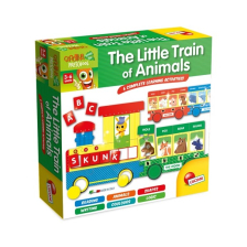 Образователна игра Lisciani Carotina plus Влакът на животните 50093