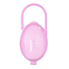 Кутия за залъгалки Babyono 0м+ розова 528/04