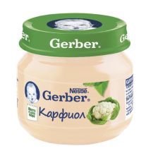 Пюре от карфиол Nestlе GERBER - Моето първо пюре, 80 g