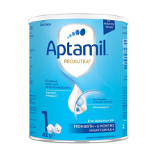 Мляко за кърмачета Aptamil - Pronutra 1 0-6 месеца 400 грама