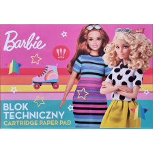 Техническо блокче St. Majewski Barbie А4,10 листа 