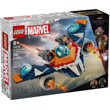 Конструктор LEGO Marvel Корабът Warbird на Ракета срещу Ронан, 76278