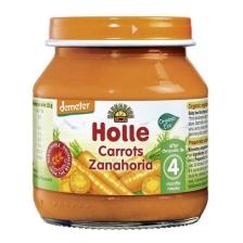 Бебешко пюре Holle Моркови, 125 g