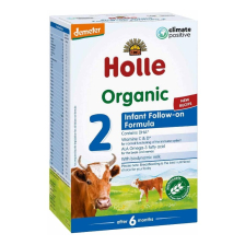 Aдаптирано био бебешко мляко Holle Organic 2, 600 g