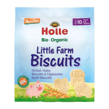 Био бисквити от спелта Holle - Ферма, 100 g